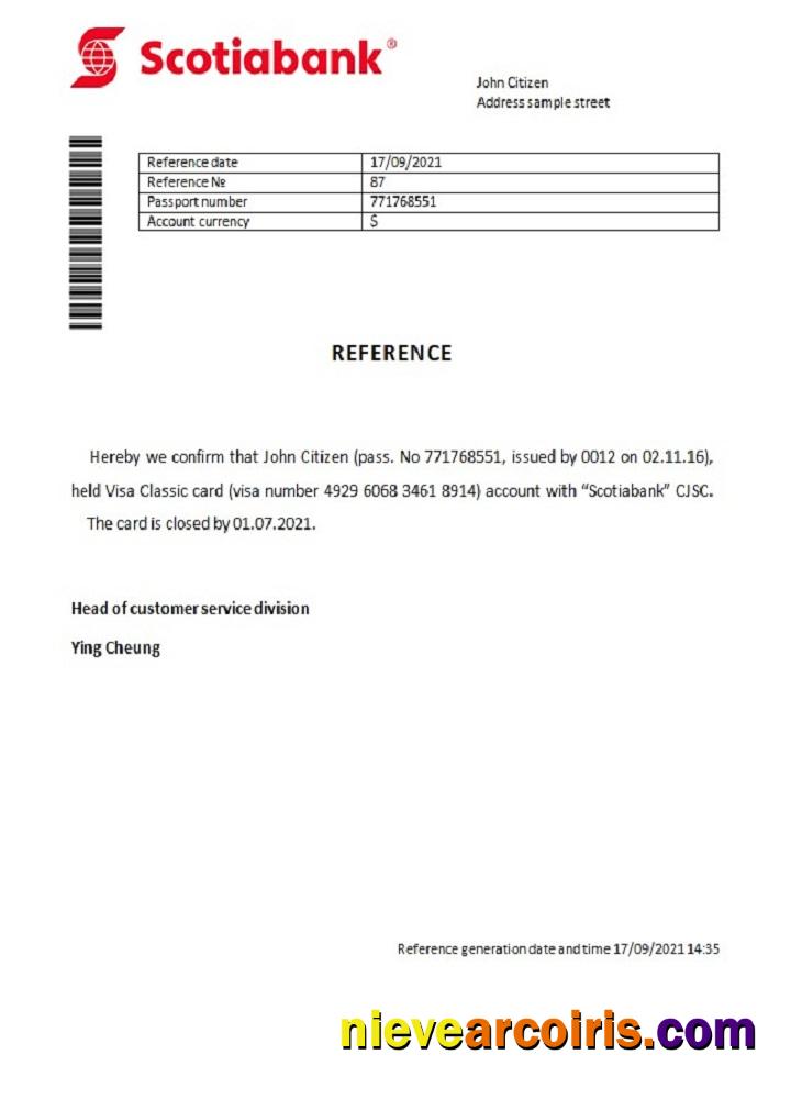 Hong Kong Scotiabank closure reference